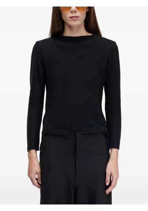 Osklen long-sleeve wool blouse - Black