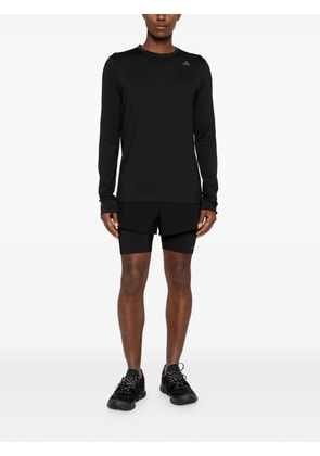 adidas x Entire Studios logo-print long-sleeve T-shirt - Black