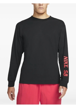 Nike SB graphic-print long-sleeve t-shirt - Black