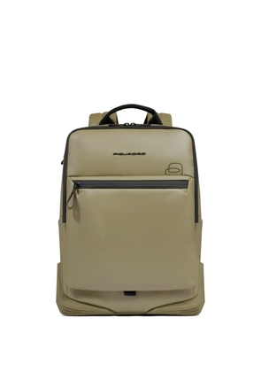 PIQUADRO 15.6' water-resistant laptop backpack - Green