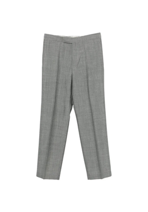 SAPIO pressed-crease mohair trousers - Grey