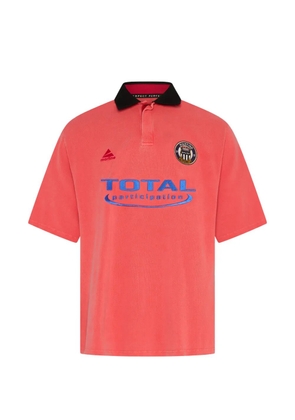 Martine Rose short-sleeve polo shirt - Red