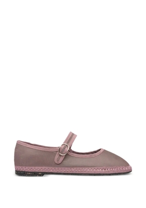 FLABELUS Sula buckle-strap ballet flats - Pink
