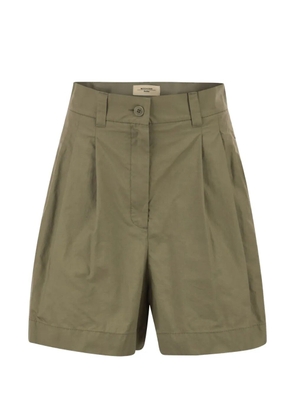 Weekend Max Mara Armonia pleated shorts - Green