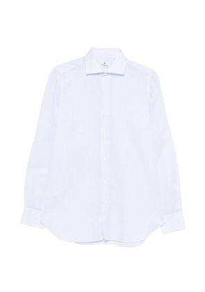 Finamore 1925 Napoli spread-collar shirt - Blue