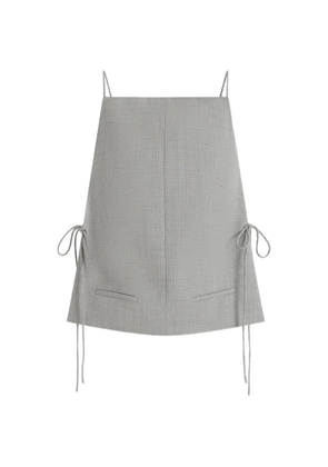 St. Agni square-neck top - Grey