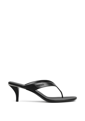 Gucci Vittoria leather sandals - Black
