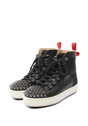 Christian Louboutin Pre-Owned 2000s Smartic spike-studs short boots - Black