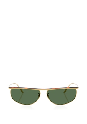 Oliver Peoples x Khaite 1986c geometric-frame sunglasses - Gold