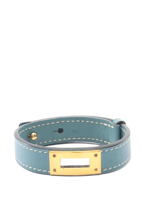 Hermès Pre-Owned 2005 Kelly leather bracelet - Gold