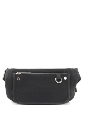 Bvlgari Pre-Owned 2000s logo-detail belt bag - Black