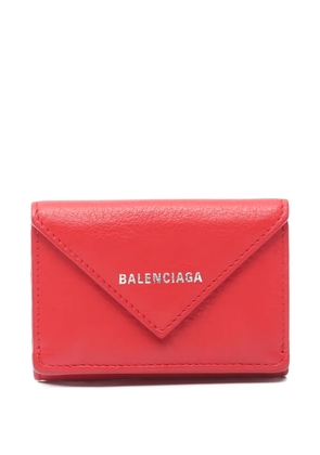 Balenciaga Pre-Owned 00s Paper Mini leather wallet - Red