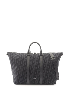 Christian Dior Pre-Owned 2010-2026 Oblique Weekender 40 satchel - Black
