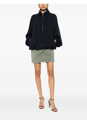Balmain crossover knitted skirt - Green