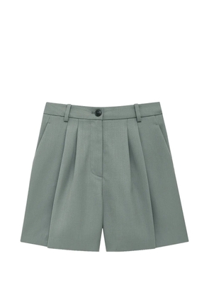 ANINE BING Brice tailored shorts - Green