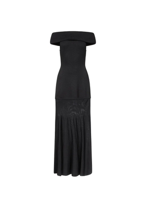 FFORME Rosina off-the-shoulder maxi dress - Black