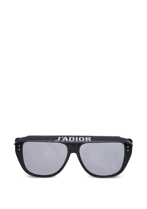 Christian Dior Pre-Owned logo-detail sunglasses - Black
