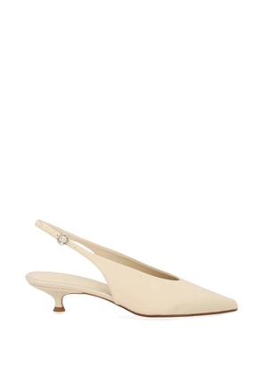 Aeyde Camila slingback pumps - Neutrals