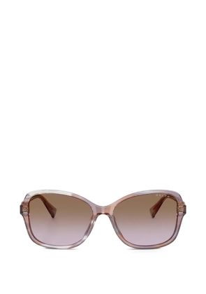 Polo Ralph Lauren rectangle-frame sunglasses - Purple