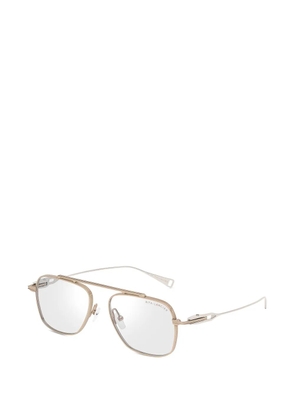 Dita Eyewear LSA-140 geometric-frame glasses - Gold