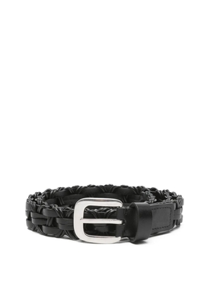 The Row Cord leather belt - Black