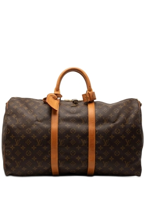 Louis Vuitton Pre-Owned 1992 Monogram Keepall Bandouliere 50 travel bag - Brown