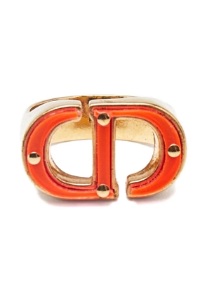 Christian Dior Pre-Owned CD-logo ring - Gold