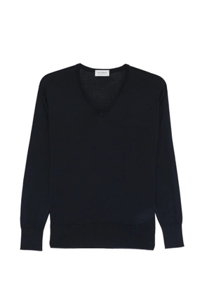John Smedley Anne V-neck sweater - Blue