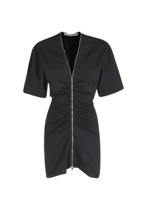 Alexander Wang Zipper Tee mini dress - Black