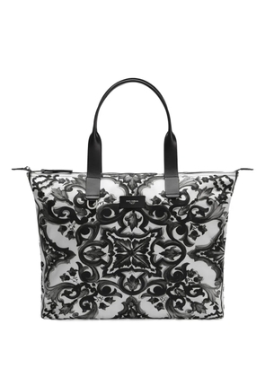 Dolce & Gabbana graphic-print tote bag - Black