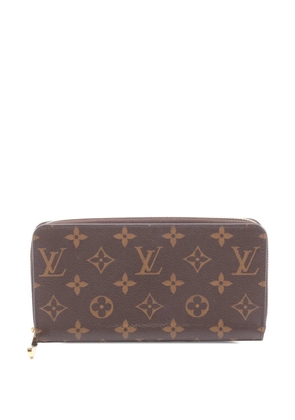 Louis Vuitton Pre-Owned 2019 Monogram Zippy Wallet long wallets - Brown
