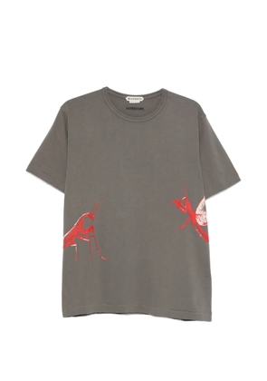 JW Anderson graphic-print T-shirt - Grey