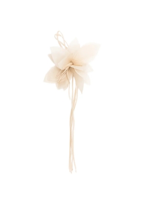Antonelli Victoria floral-design silk brooch - Neutrals