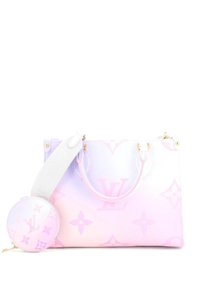 Louis Vuitton Pre-Owned OnTheGo Tote Spring in the City Monogram Giant Canvas PM shoulder bag - Multicolour