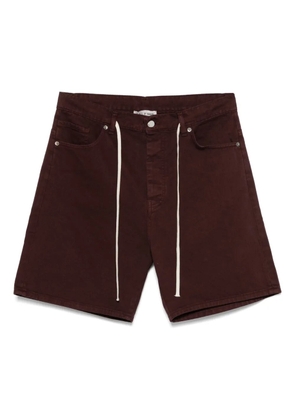 STATE OF ORDER denim shorts - Red