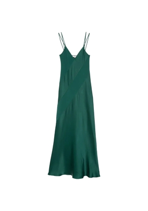 Antonelli Luna panelled dress - Green