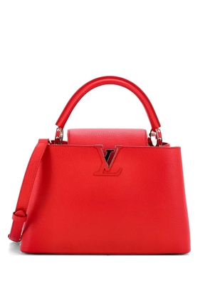 Louis Vuitton Pre-Owned Capucines Bag Leather PM satchel - Red