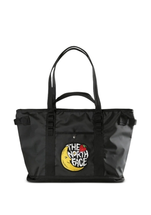 The North Face x SHF logo-patch tote bag - Black