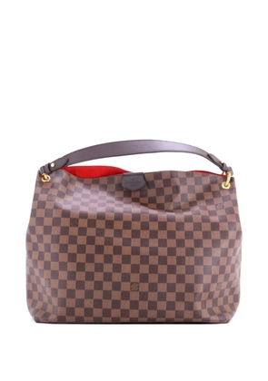 Louis Vuitton Pre-Owned Graceful Handbag Damier MM hobo bag - Brown