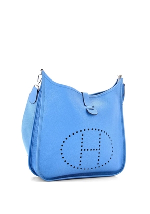 Hermès Pre-Owned Evelyne Bag Gen III Clemence GM crossbody bag - Blue