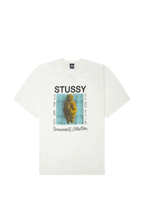 Stüssy graphic-print cotton T-shirt - Neutrals