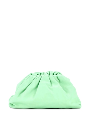 Bottega Veneta Pre-Owned The Pouch Leather Teen clutch bag - Green