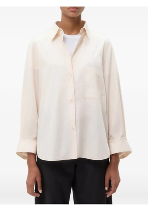 TWP patch-pocket button-up shirt - Pink