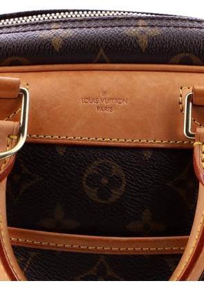Louis Vuitton Pre-Owned Trouville Handbag Monogram Canvas satchel - Brown