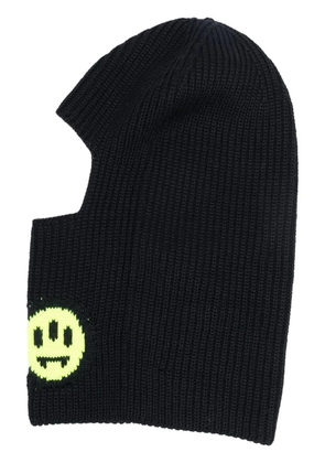 BARROW intarsia-logo knitted balaclava - Black