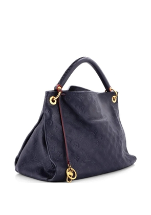 Louis Vuitton Pre-Owned Artsy Handbag Monogram Empreinte Leather MM hobo bag - Blue
