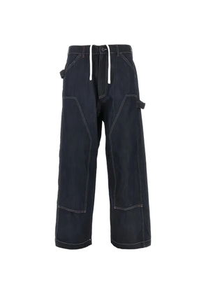 Roy Rogers contrast-stitch jeans - Blue
