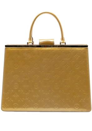 Louis Vuitton Pre-Owned 2012 Monogram Vernis Deesse GM handbag - Gold
