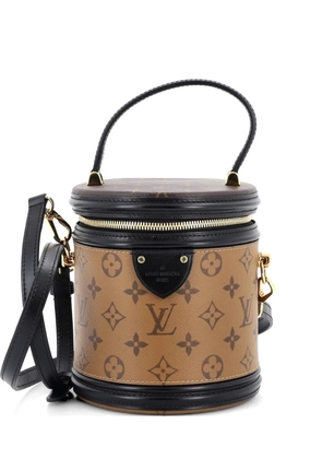 Louis Vuitton Pre-Owned Cannes Handbag Reverse Monogram Canvas satchel - Black