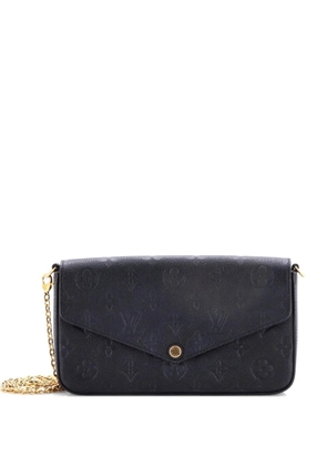 Louis Vuitton Pre-Owned Felicie Pochette Monogram Empreinte Leather crossbody bag - Black